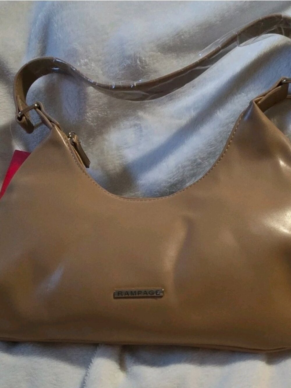 Rampage tan handbag